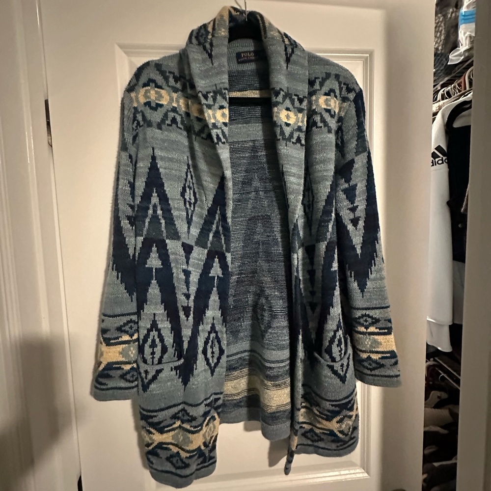 Polo by Ralph Lauren Geometric Cardigan